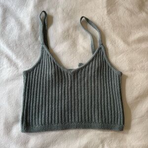Wild Fable Blue Ribbed Camisole